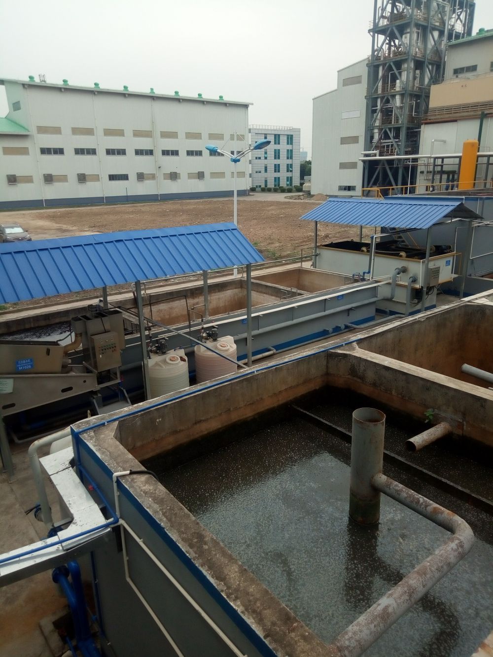 Wastewater treatment of a certain oil and fat chemical industry in Guangzhou