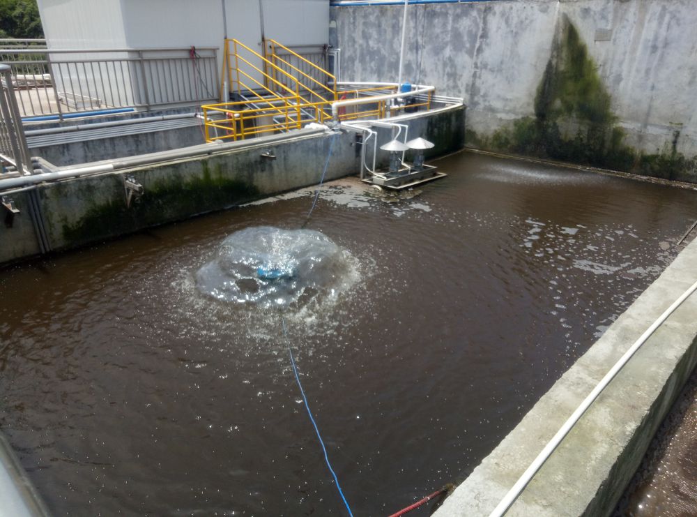 Wastewater from a biopharmaceutical plant in Guangzhou