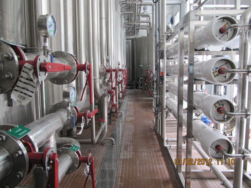 Beverage Factory 20m3pH Pure Water System