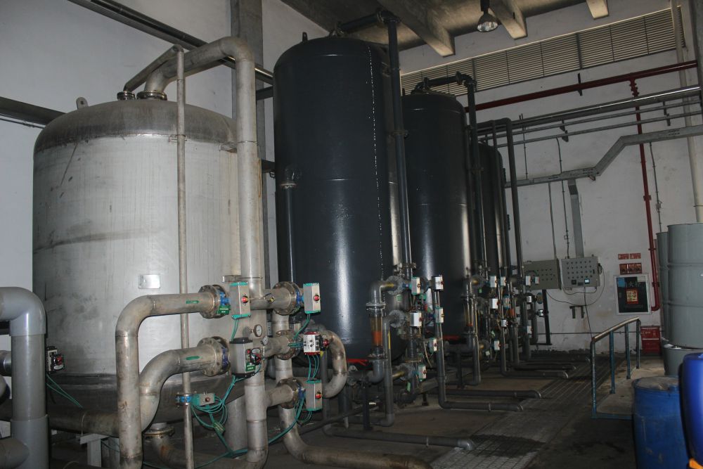 100 ton softened water project in Guangzhou